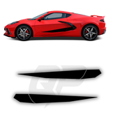 Chevrolet Corvette C8 Lower Full Stripe Kit Decal Set